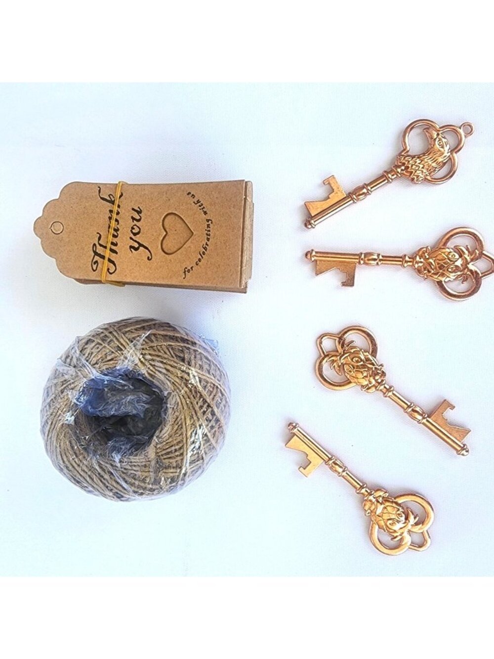 Party Favors Key Bottle Openers Rose Gold Bridal Shower Party Favors